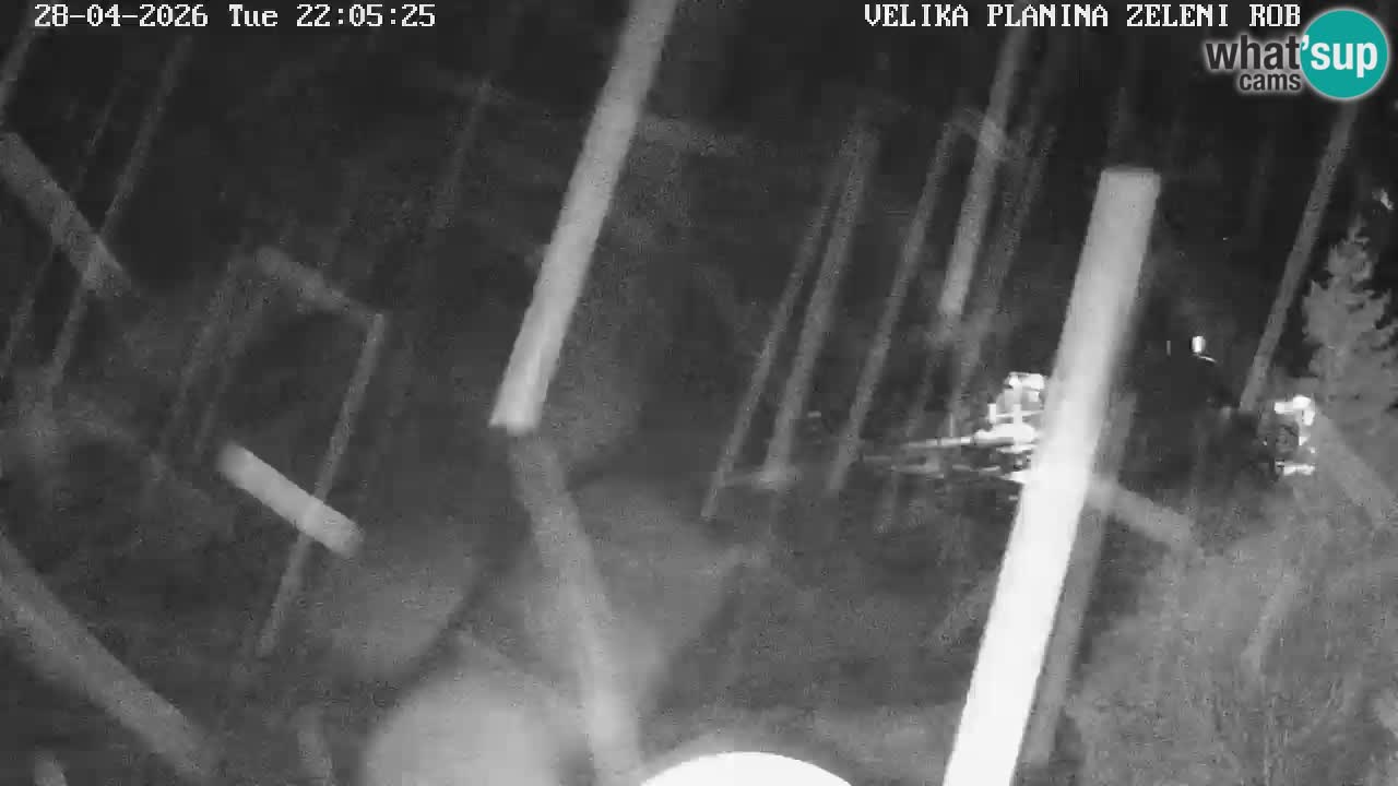Zeleni Rob – Webcam live | Velika Planina