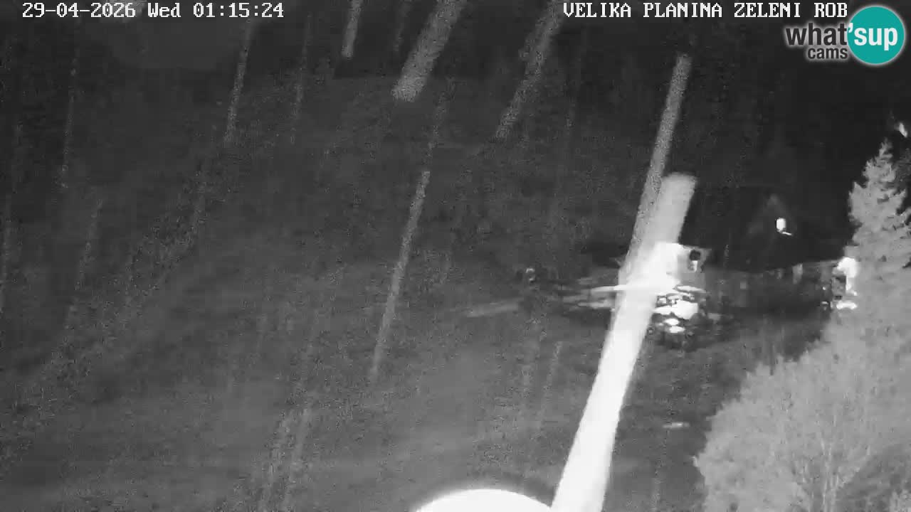 Zeleni Rob – Webcam live | Velika Planina