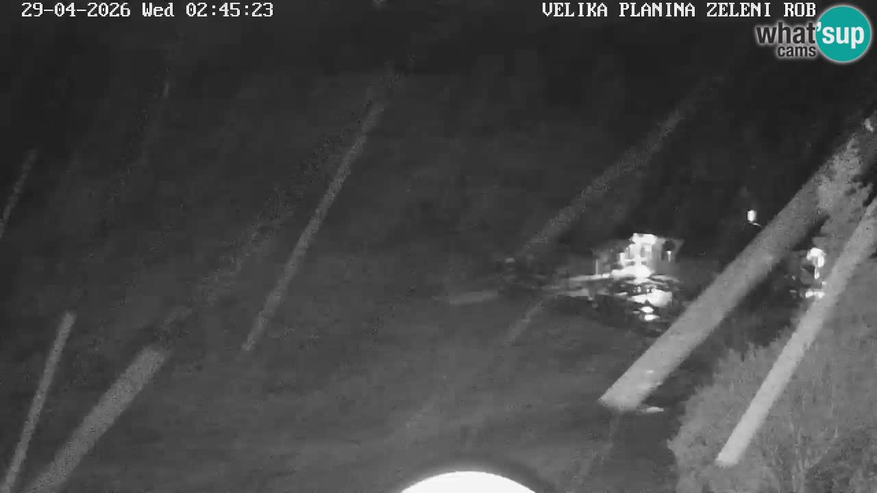 Zeleni Rob | Web kamera Velika Planina