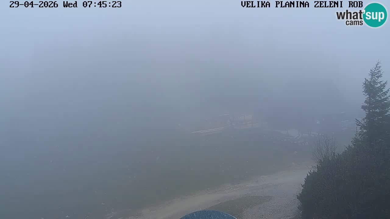 Zeleni Rob | Webcam live Velika Planina