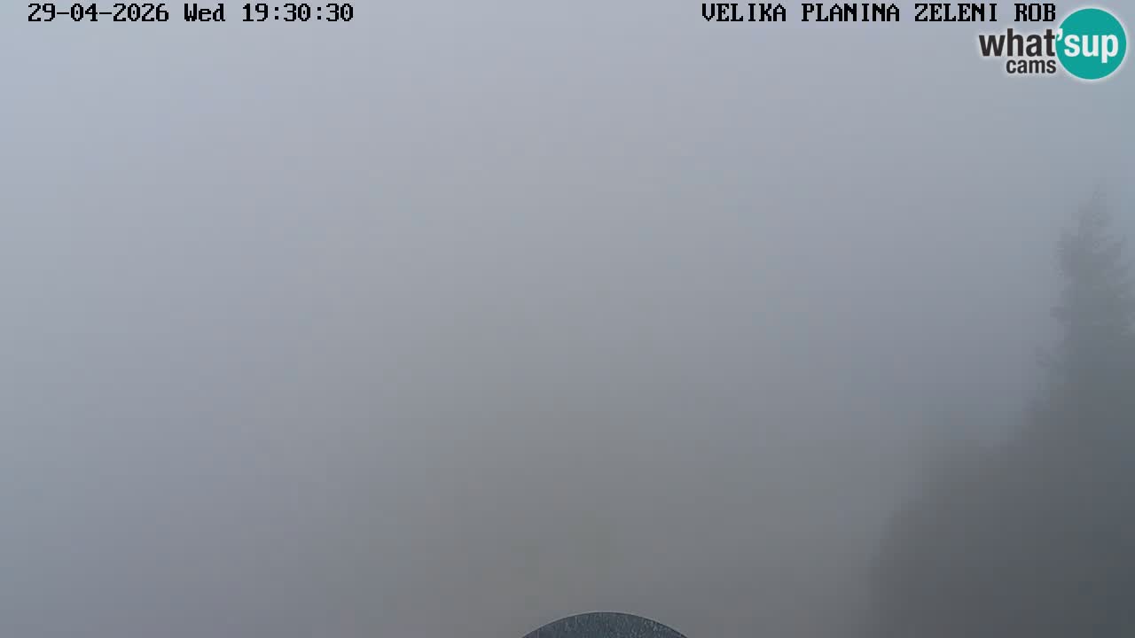 Zeleni Rob – Webcam live | Velika Planina