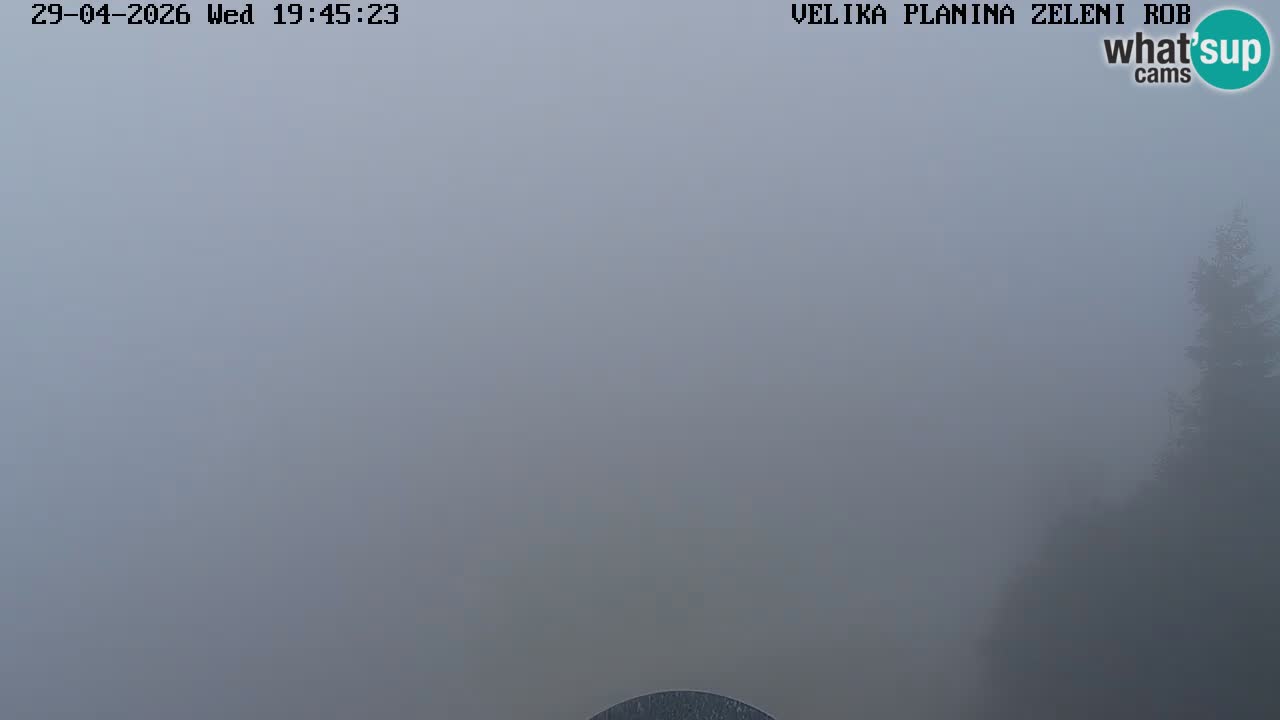 Zeleni Rob – Webcam live | Velika Planina