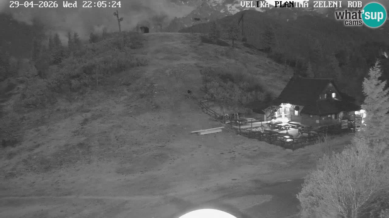 Zeleni Rob – Webcam live | Velika Planina
