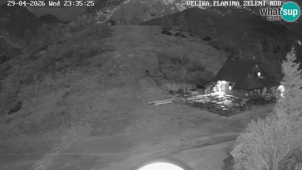 Zeleni Rob – Webcam live | Velika Planina