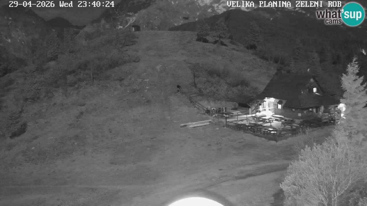 Zeleni Rob – Webcam live | Velika Planina