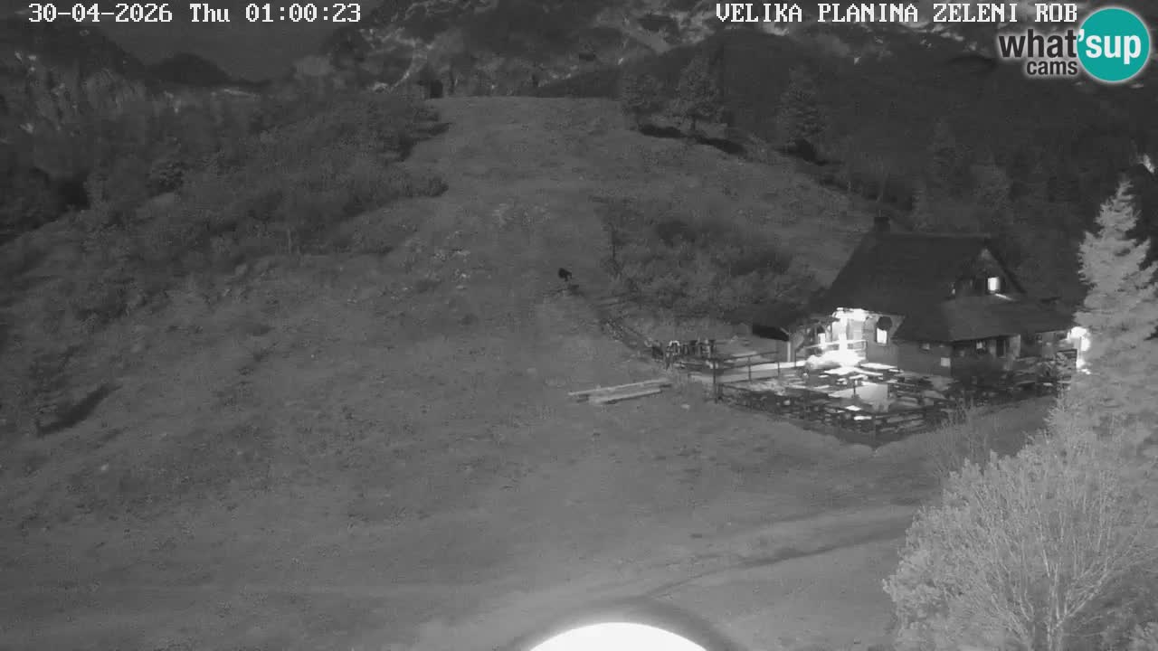 Zeleni Rob – Webcam live | Velika Planina