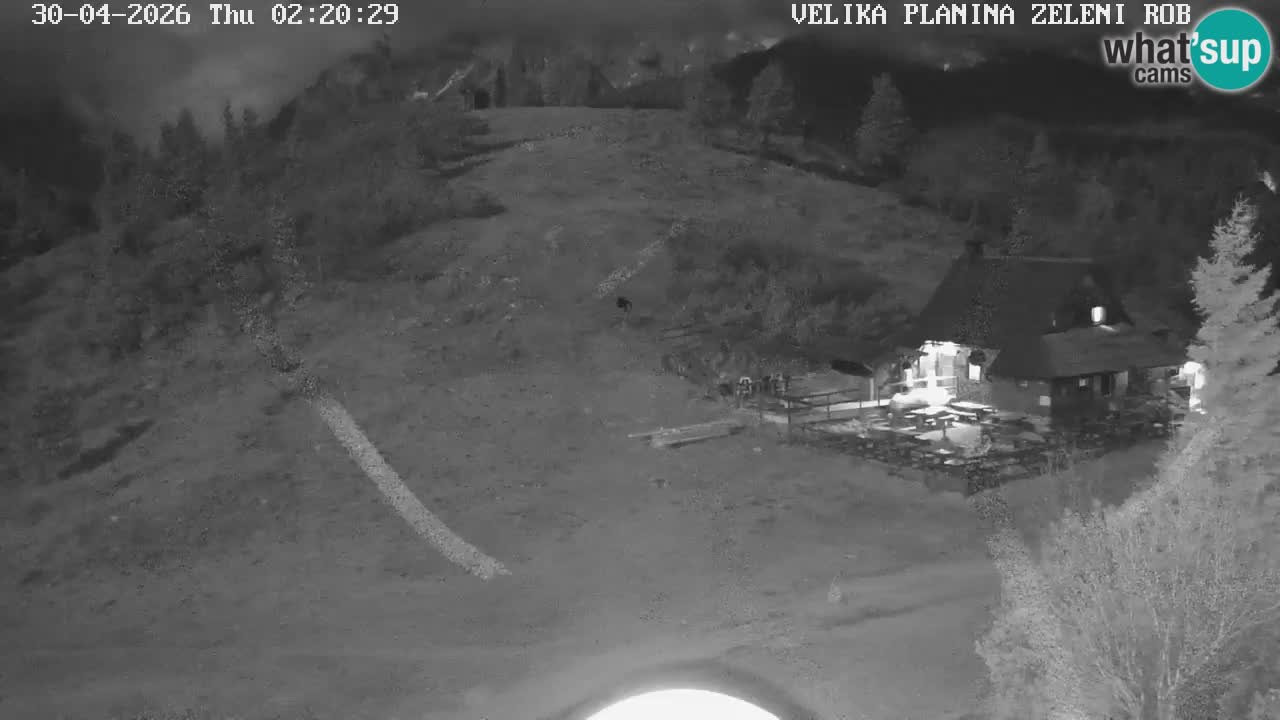 Zeleni Rob | Webcam live Velika Planina