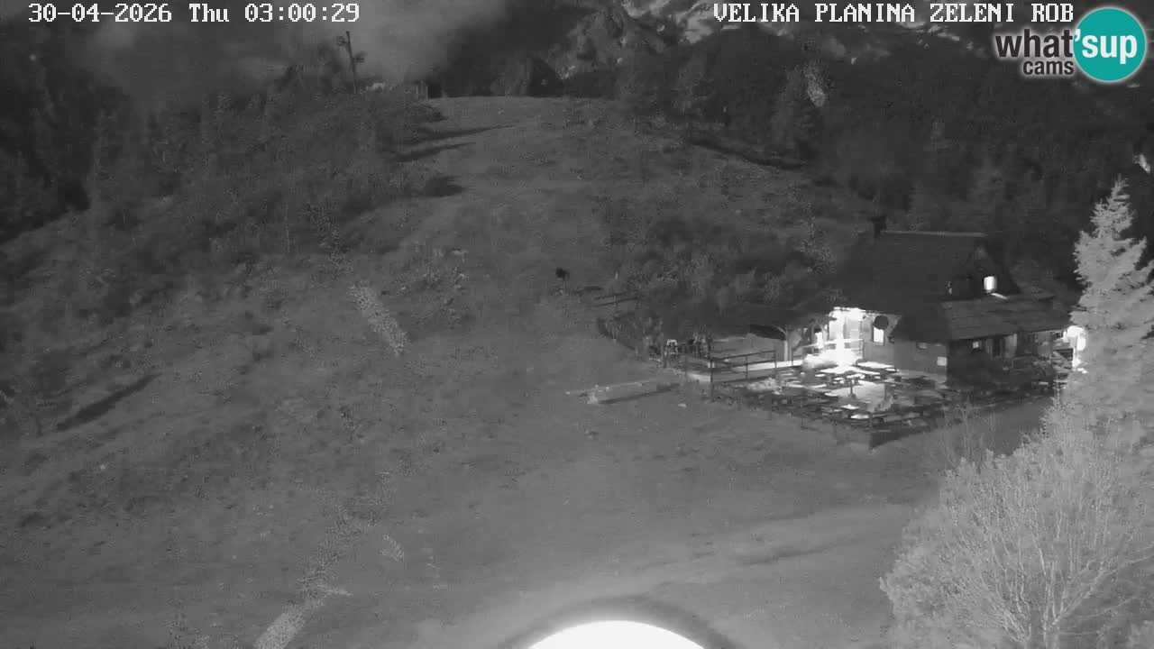 Zeleni Rob | Webcam live Velika Planina