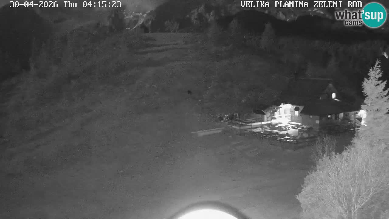 Zeleni Rob – Webcam live | Velika Planina