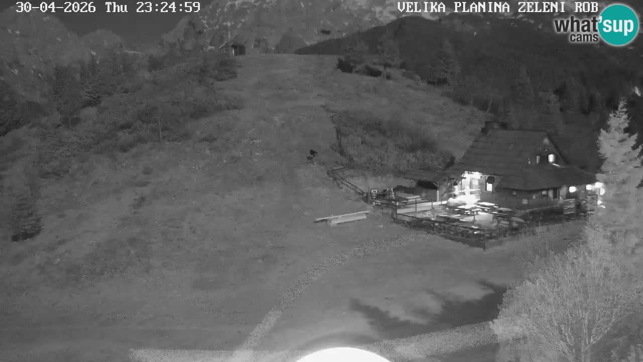 Zeleni Rob | Webcam live Velika Planina