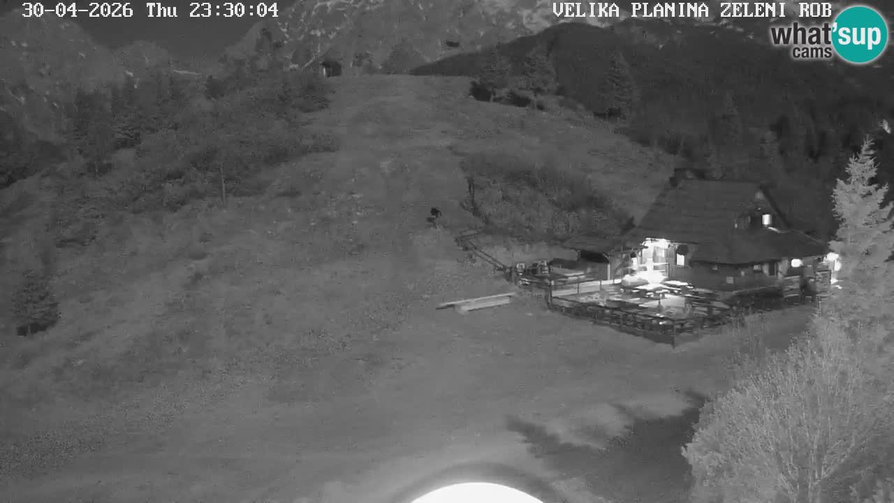Zeleni Rob – Webcam live | Velika Planina