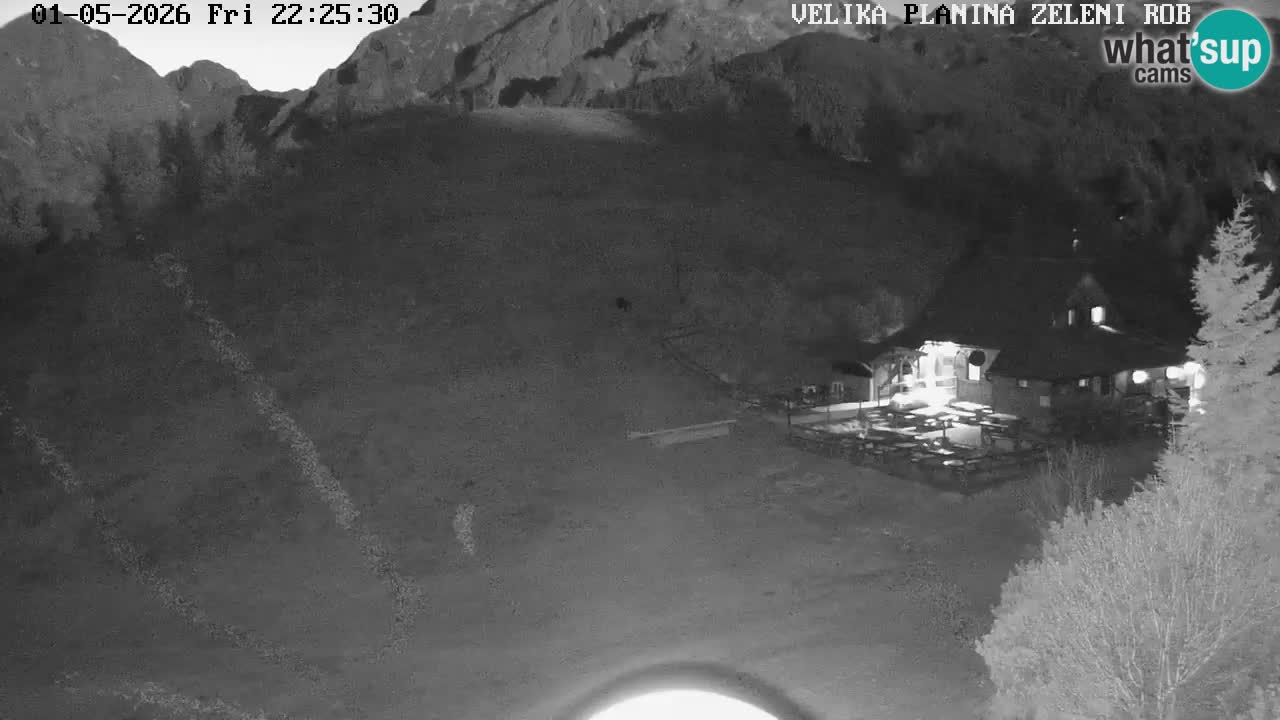 Zeleni Rob – Webcam live | Velika Planina