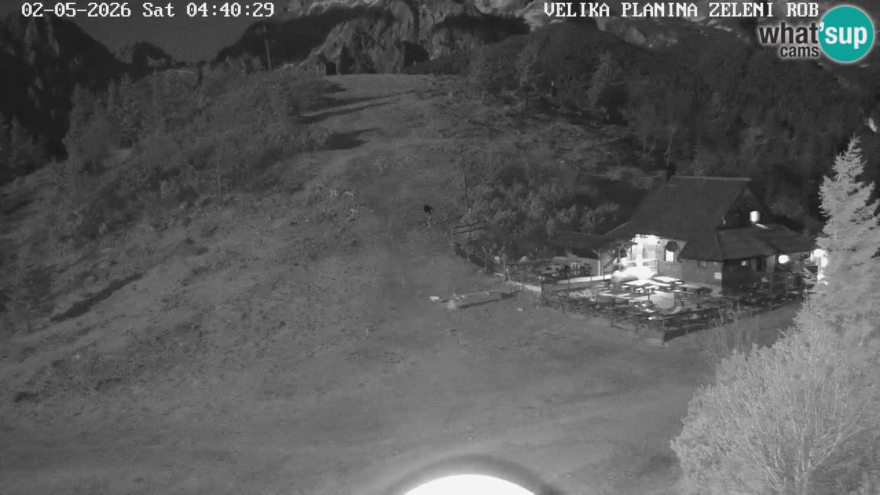 Zeleni Rob | Webcam live Velika Planina