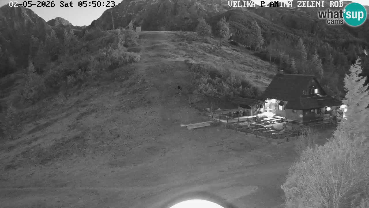 Zeleni Rob – Webcam live | Velika Planina