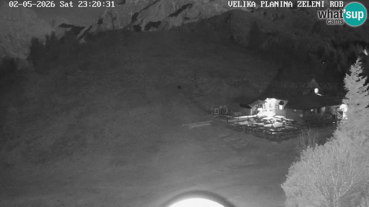 Zeleni Rob | Web kamera Velika Planina