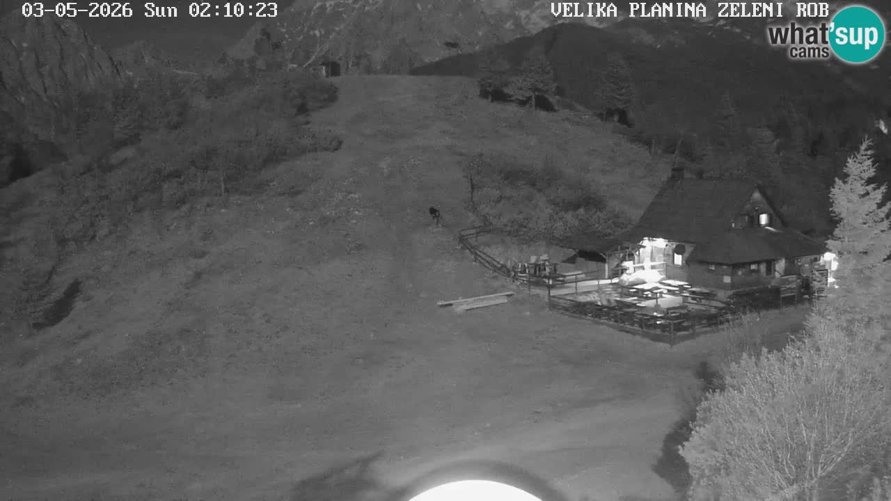 Zeleni Rob | Webcam live Velika Planina