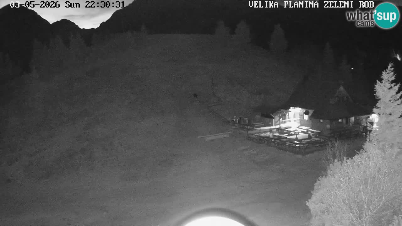 Zeleni Rob – Webcam live | Velika Planina