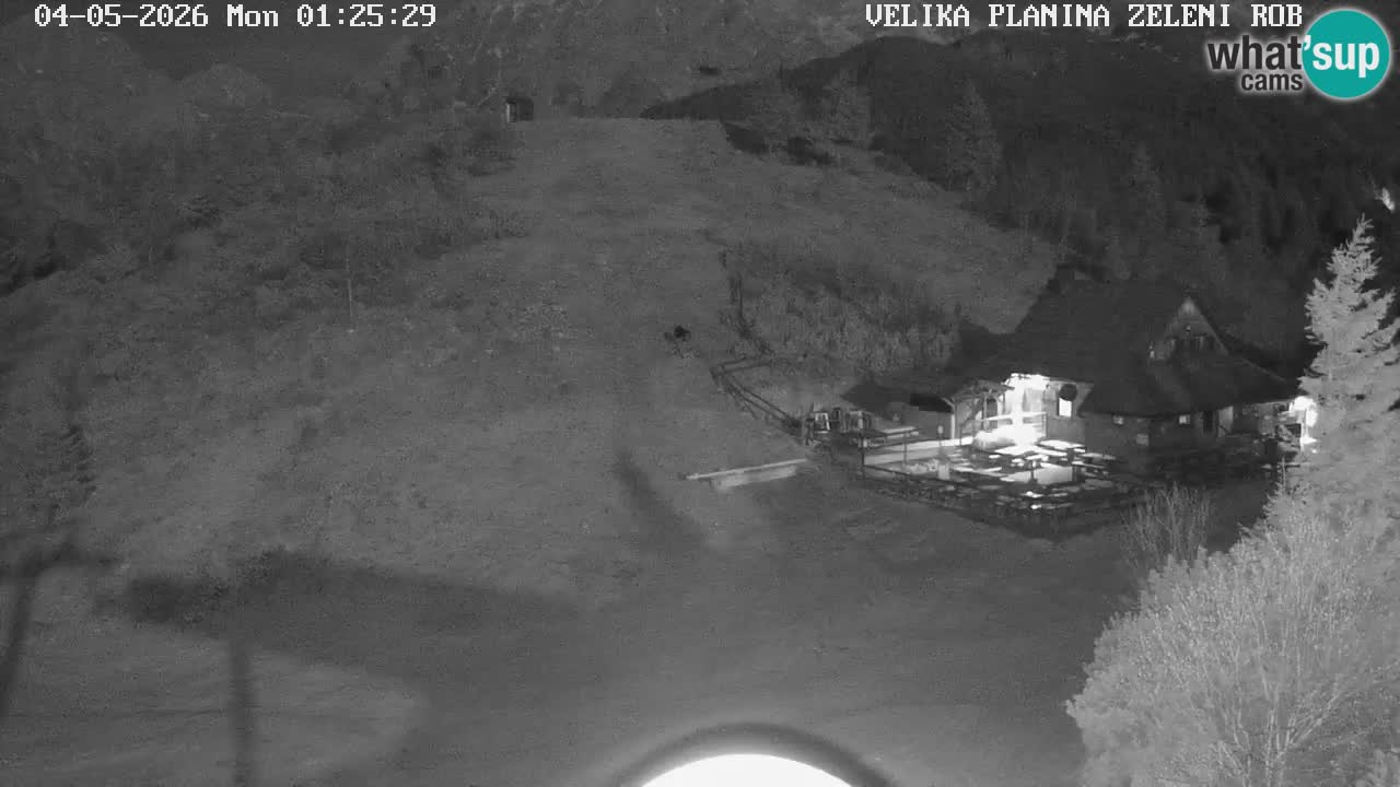 Zeleni Rob – Webcam live | Velika Planina