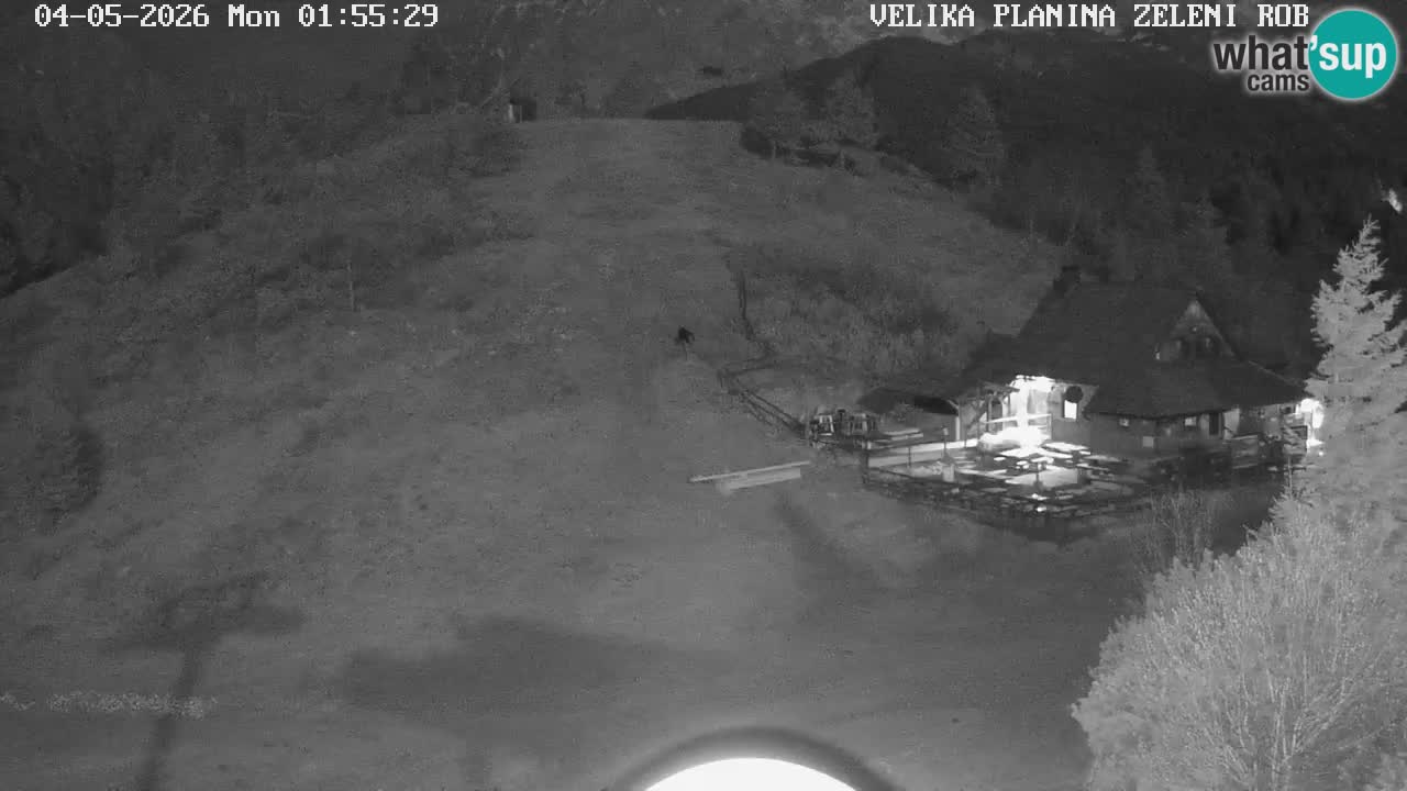 Zeleni Rob – Webcam live | Velika Planina