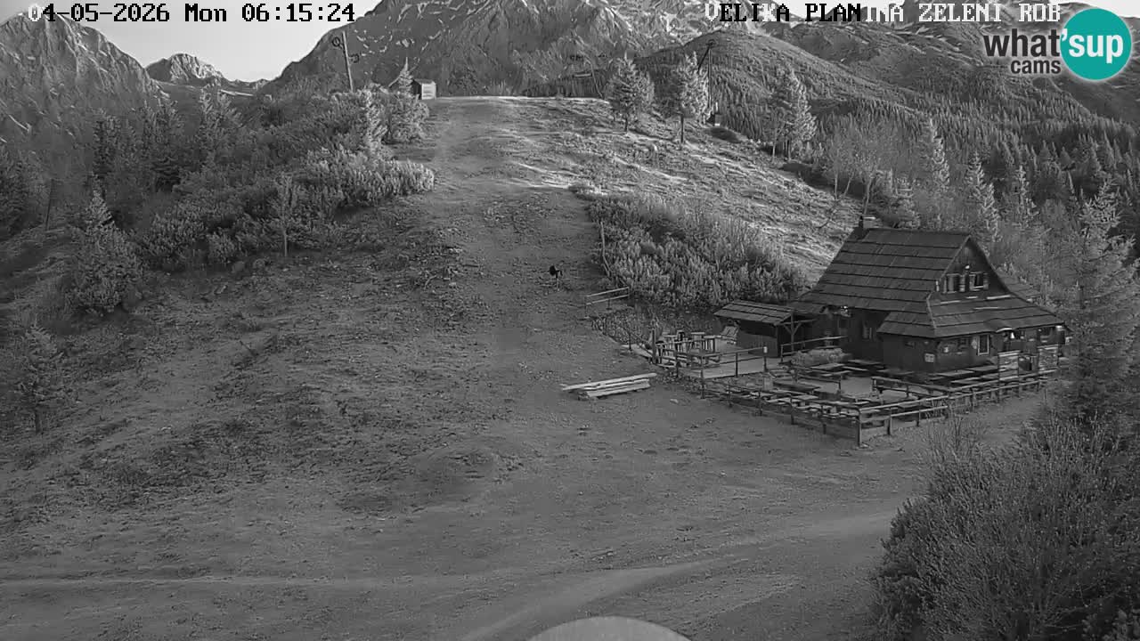 Zeleni Rob | Webcam live Velika Planina