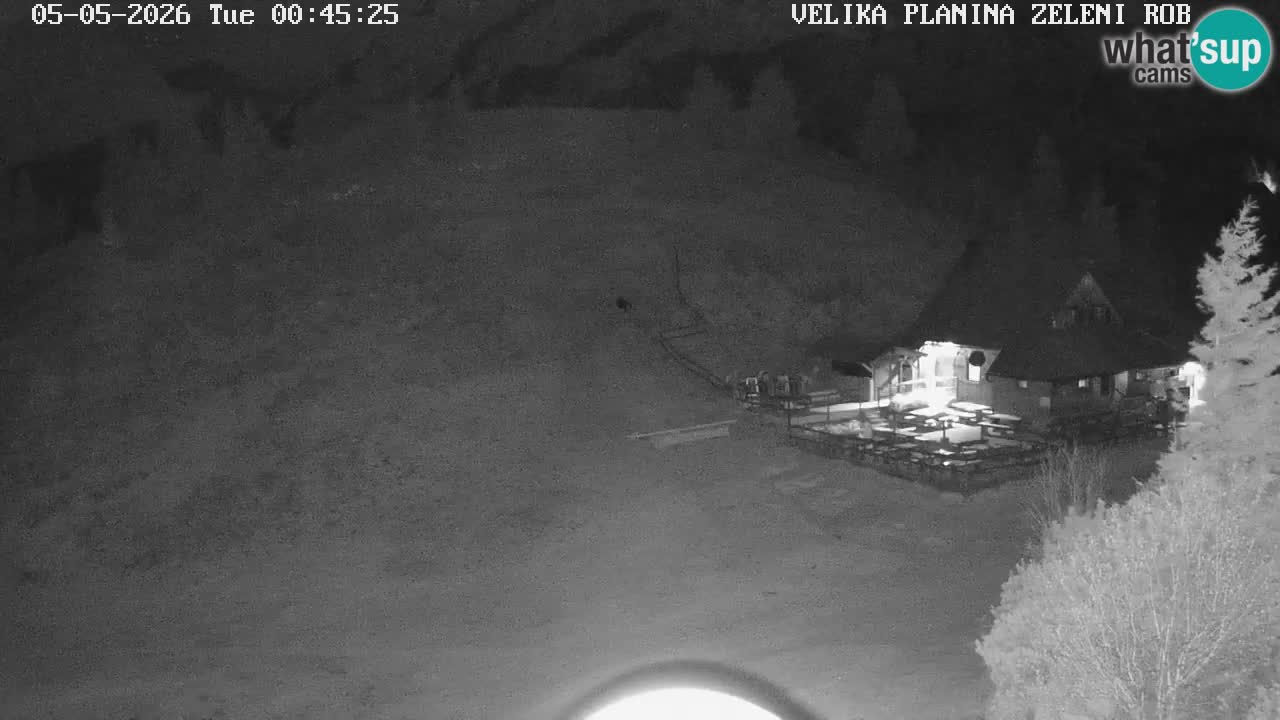 Zeleni Rob | Web kamera Velika Planina