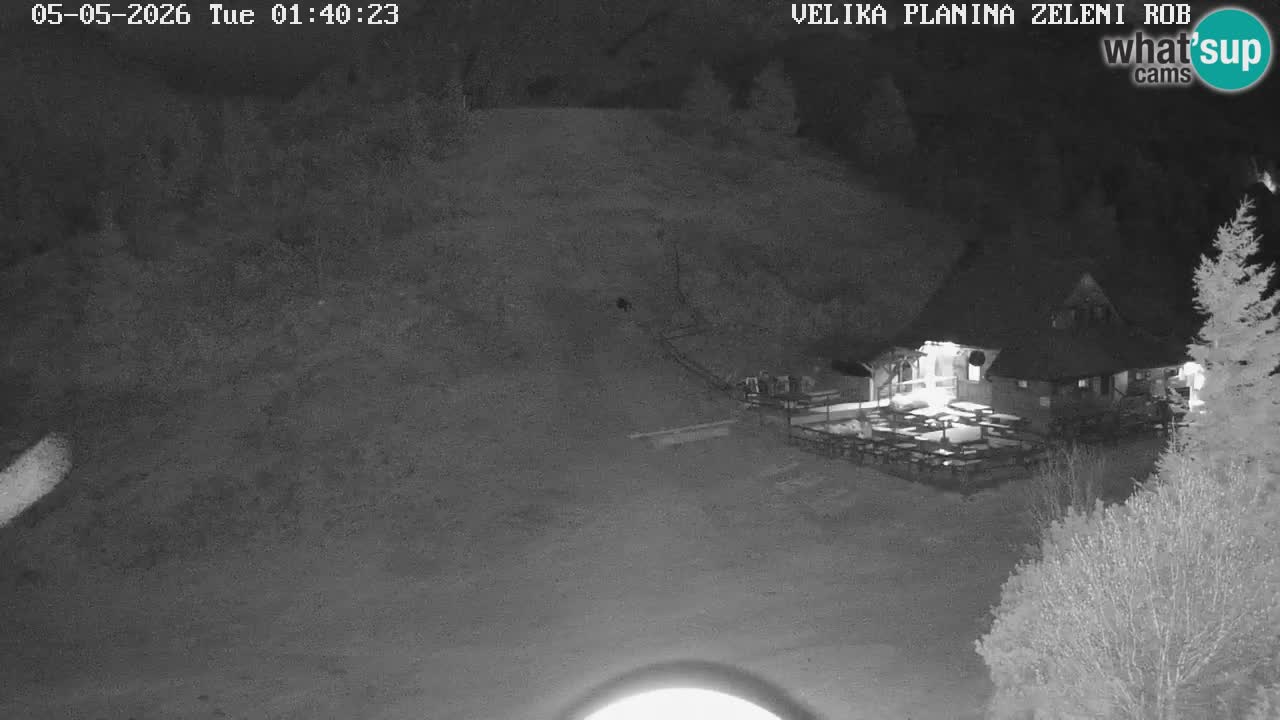 Zeleni Rob – Webcam live | Velika Planina