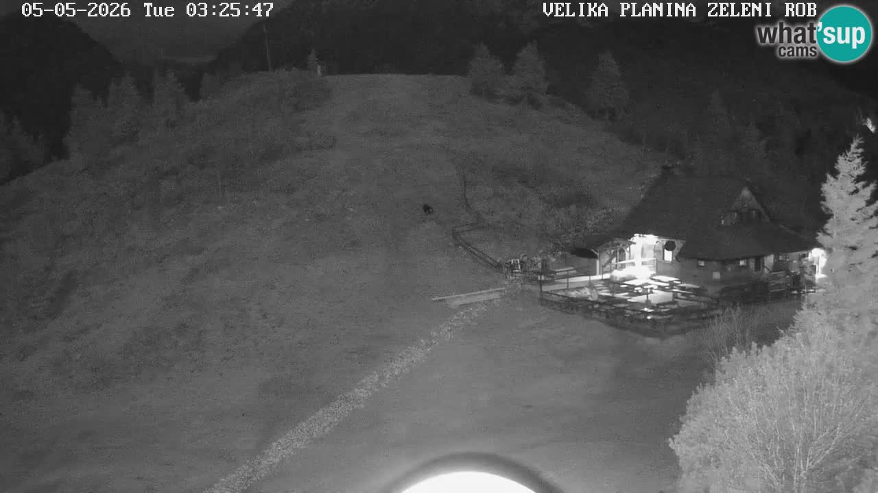 Zeleni Rob – Webcam live | Velika Planina