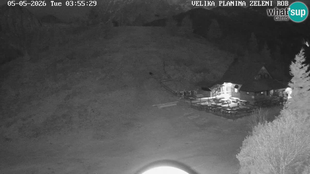 Zeleni Rob – Webcam live | Velika Planina