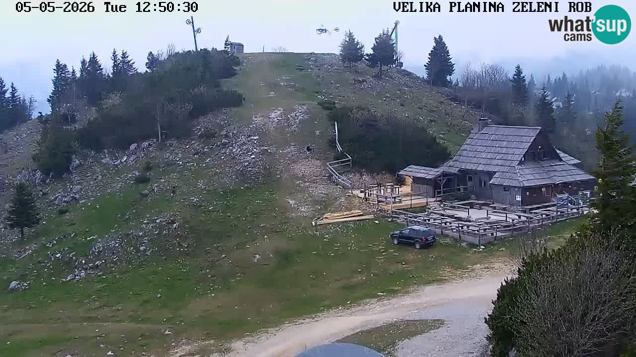 Zeleni Rob – Webcam live | Velika Planina