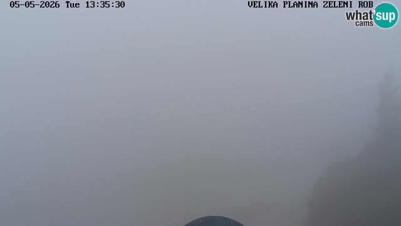 Zeleni Rob – Webcam live | Velika Planina