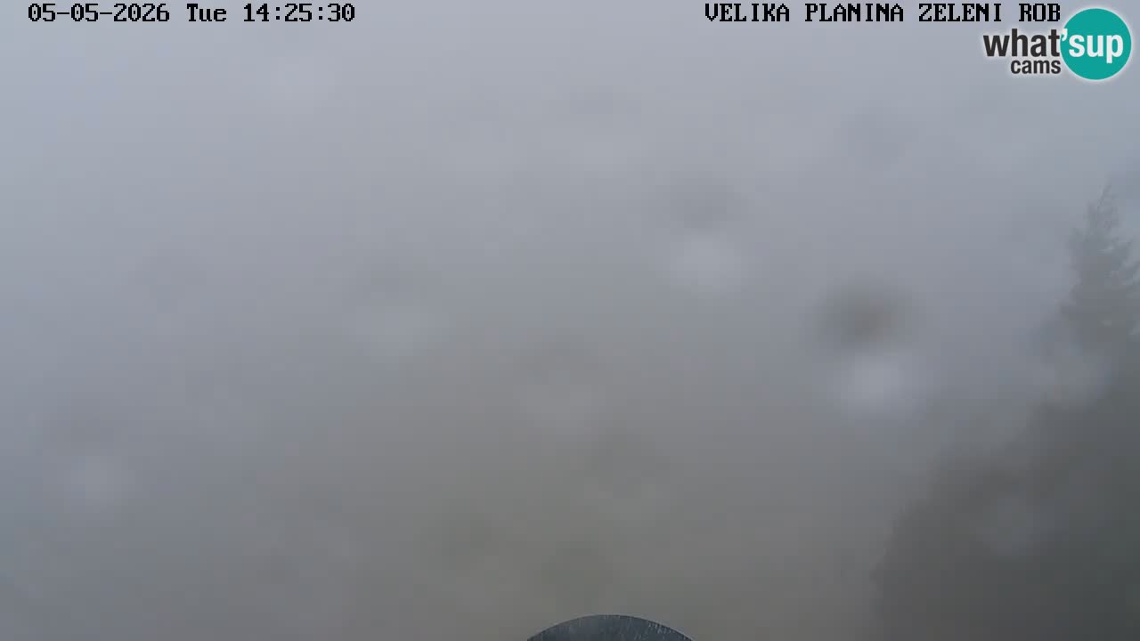 Zeleni Rob – Webcam live | Velika Planina