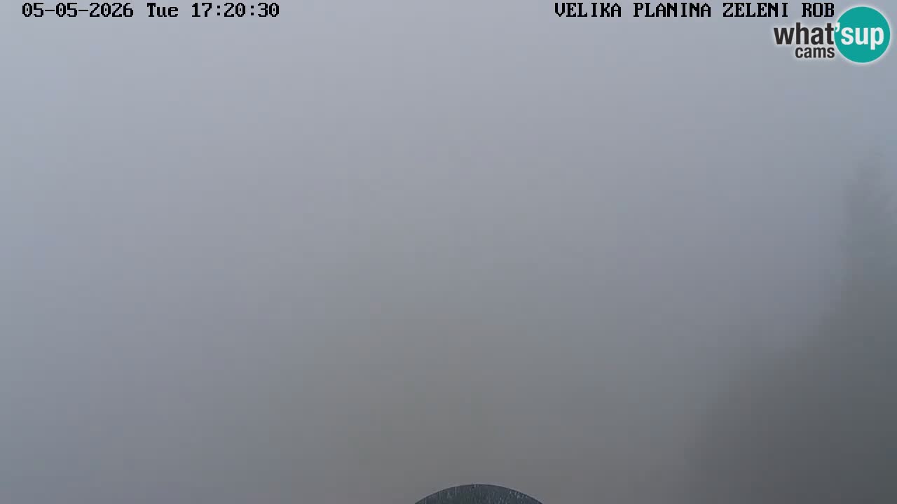 Zeleni Rob – Webcam live | Velika Planina
