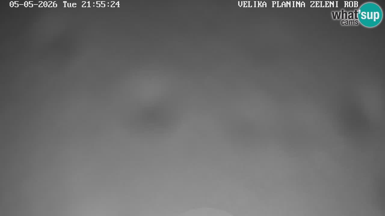 Zeleni Rob | Webcam en vivo Velika Planina