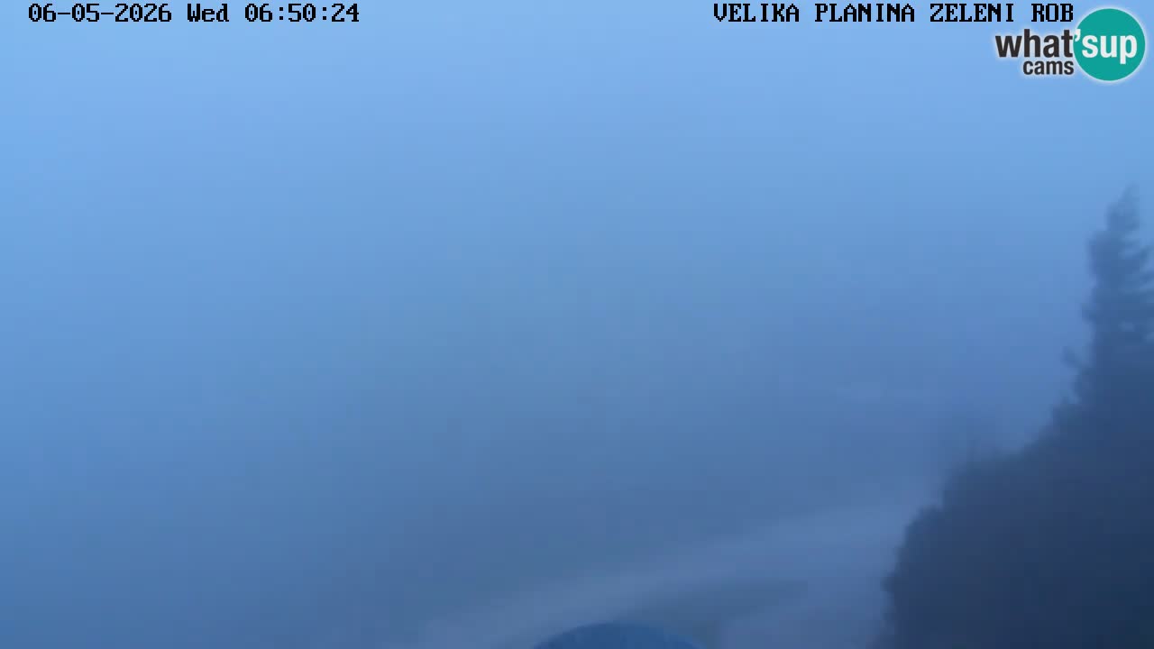 Zeleni Rob – Webcam live | Velika Planina