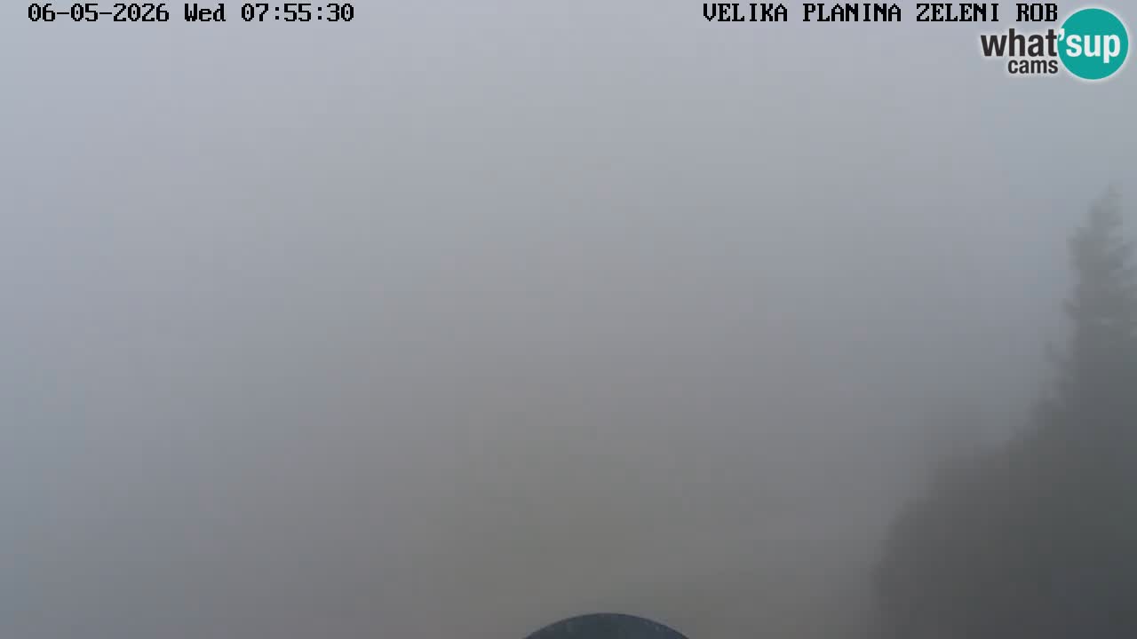 Zeleni Rob – Webcam live | Velika Planina