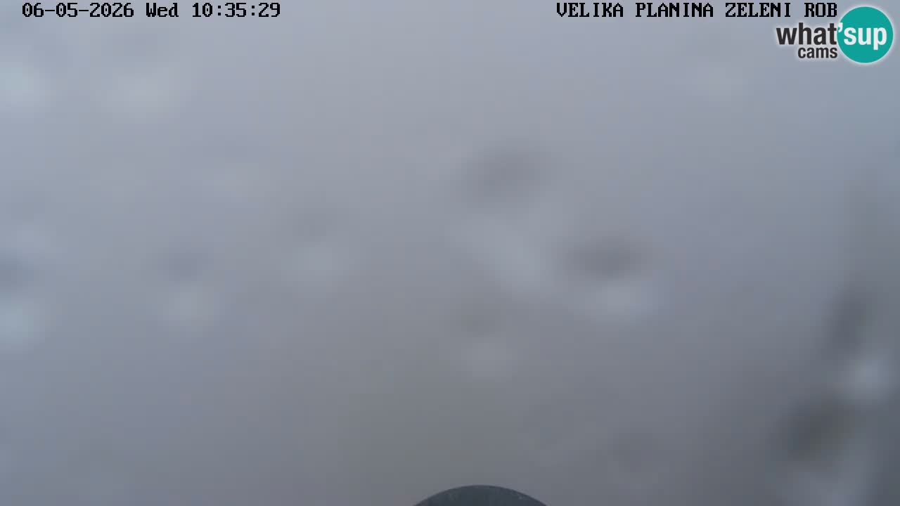 Zeleni Rob – Webcam live | Velika Planina