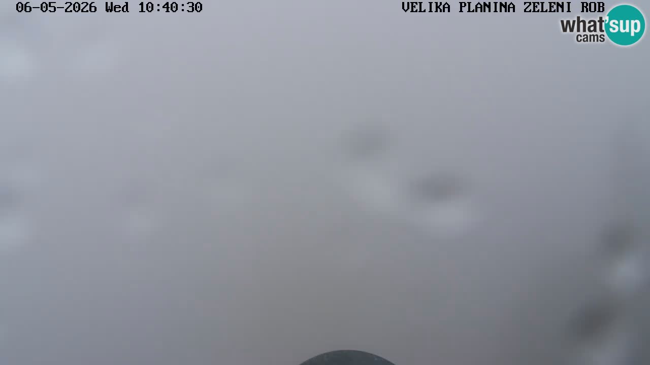 Zeleni Rob – Webcam live | Velika Planina
