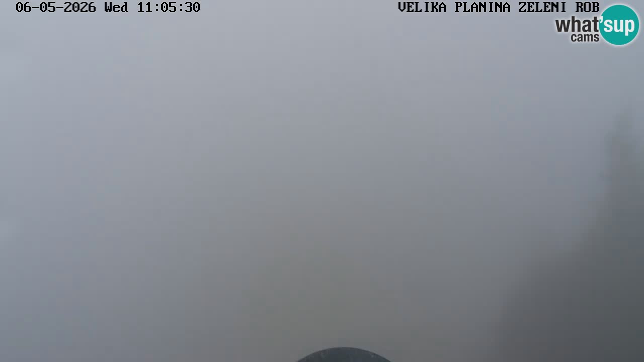 Zeleni Rob – Webcam live | Velika Planina