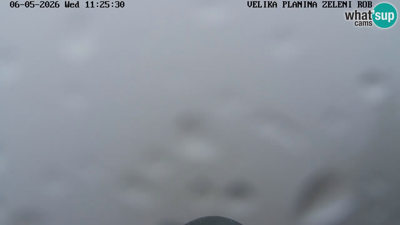 Zeleni Rob | Webcam en vivo Velika Planina
