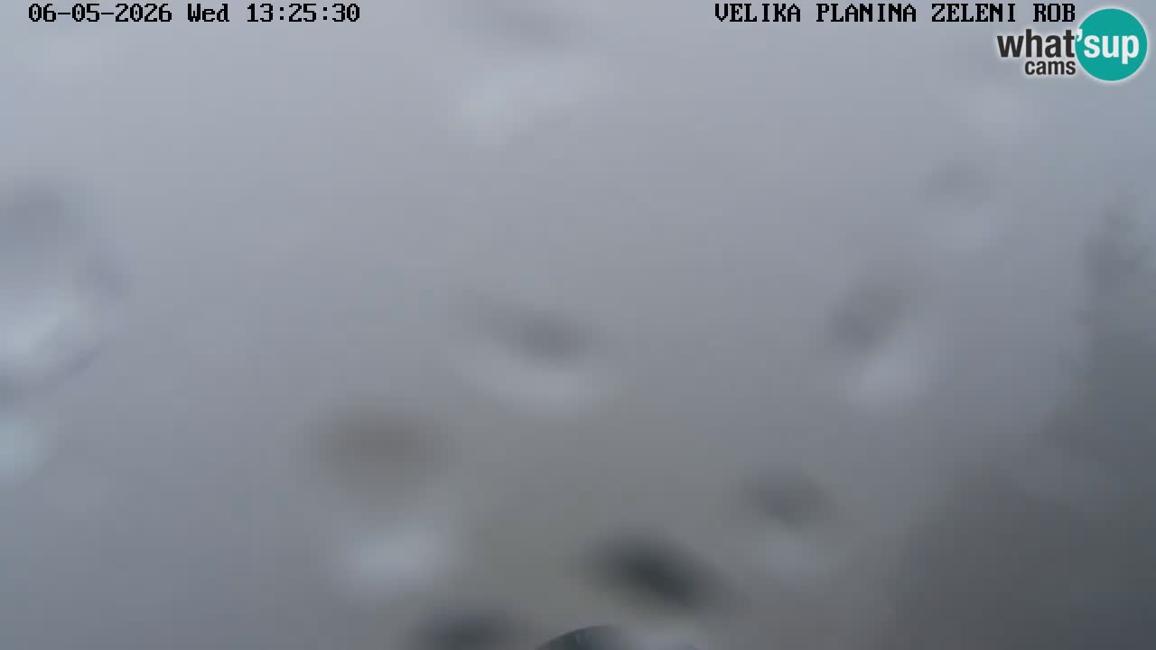 Zeleni Rob – Webcam live | Velika Planina