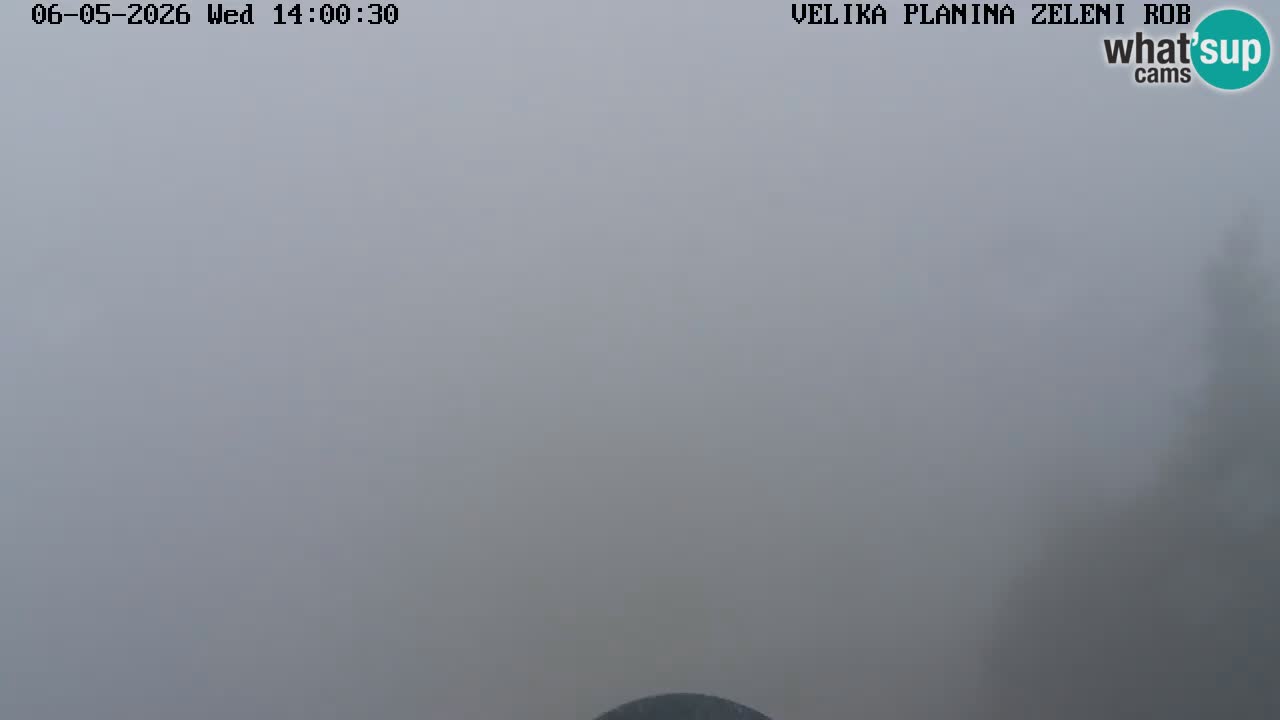 Zeleni Rob – Webcam live | Velika Planina
