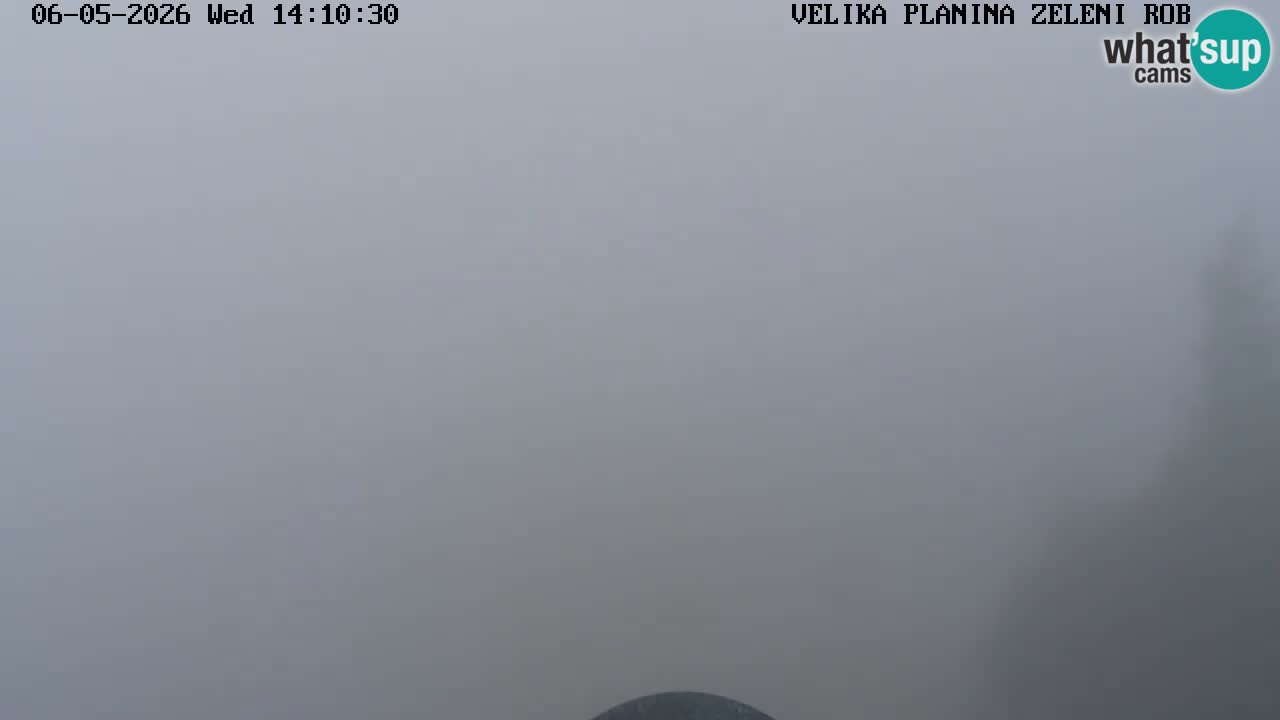 Zeleni Rob – Webcam live | Velika Planina
