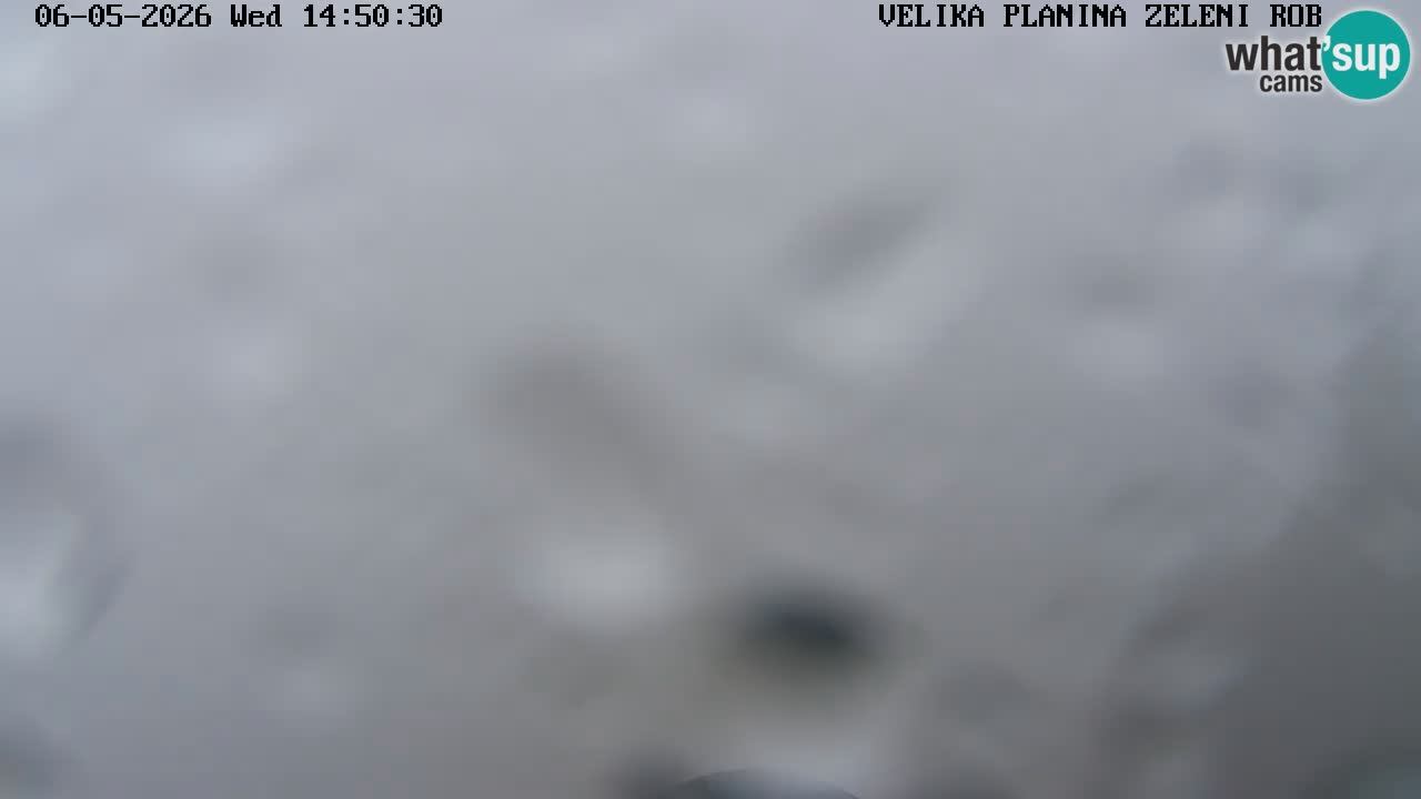 Zeleni Rob | Web kamera Velika Planina
