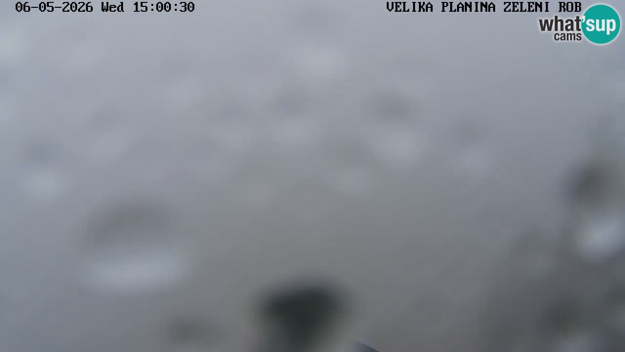 Zeleni Rob – Webcam live | Velika Planina