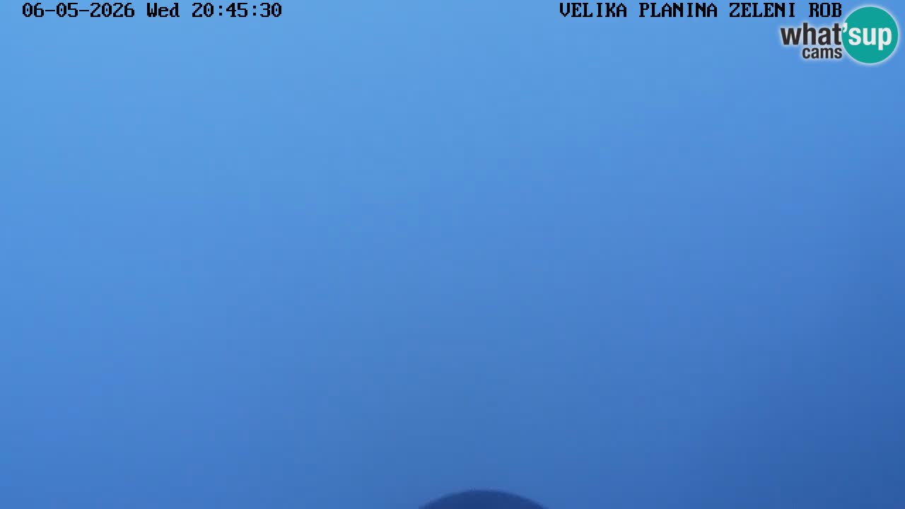 Zeleni Rob | Webcam en vivo Velika Planina