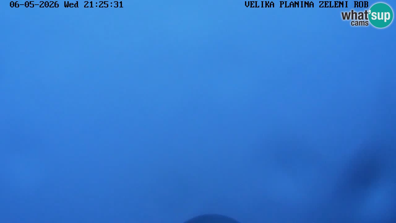 Zeleni Rob – Webcam live | Velika Planina