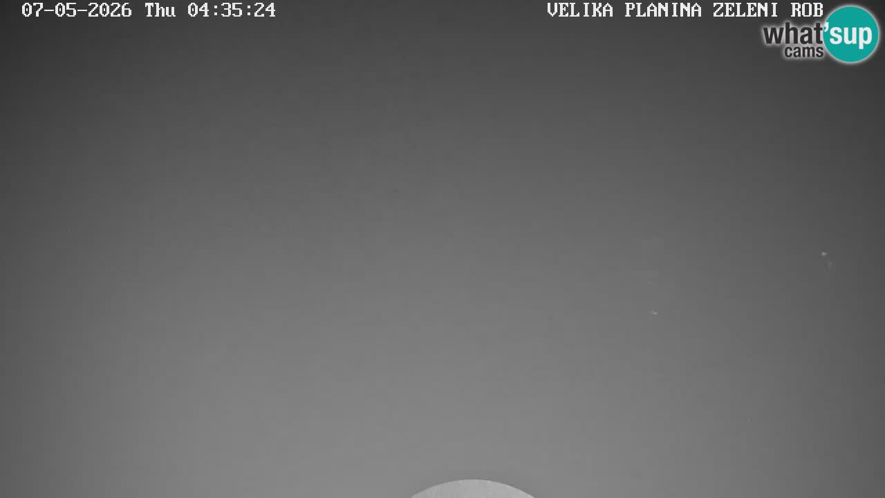 Zeleni Rob | Webcam en vivo Velika Planina