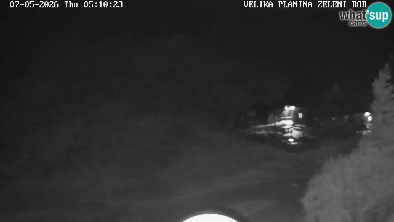 Zeleni Rob | Webcam live Velika Planina