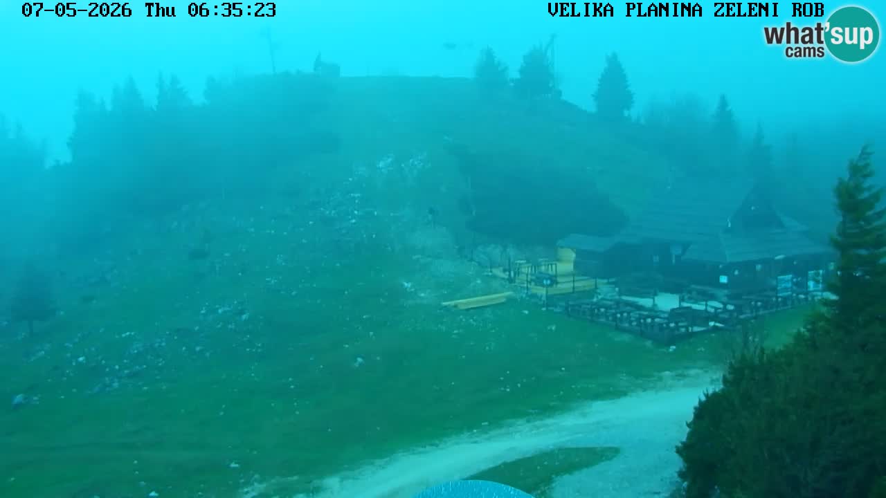 Zeleni Rob | Web kamera Velika Planina
