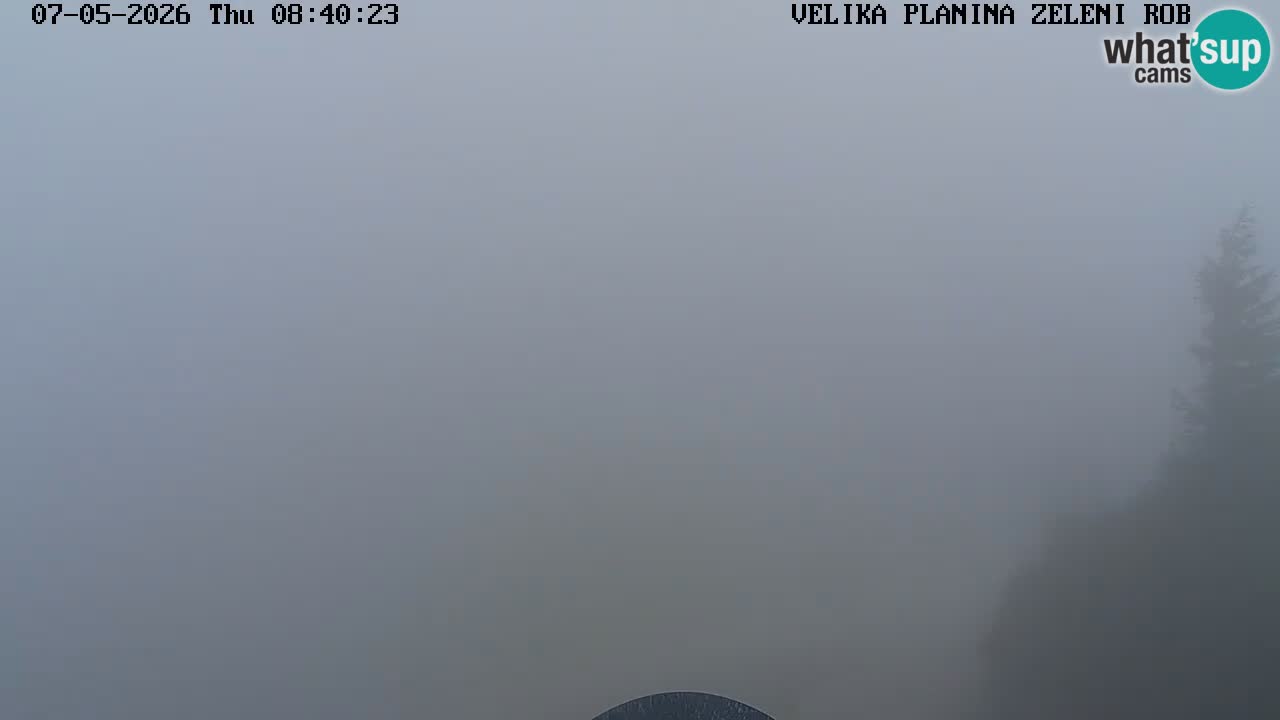 Zeleni Rob | Webcam live Velika Planina